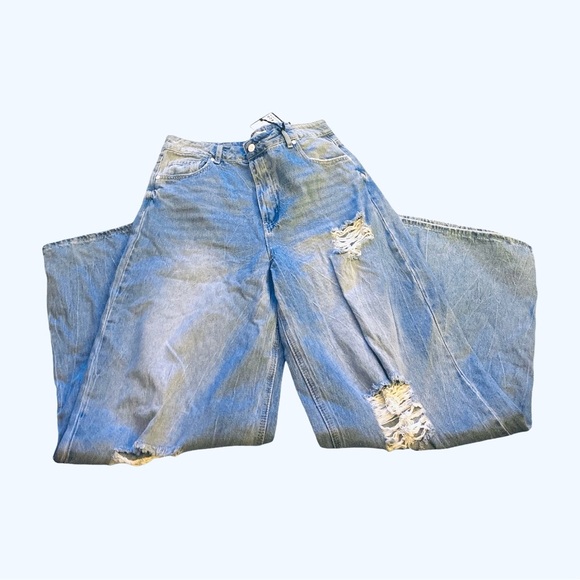 Almost Famous Ultra High Rise Wide Leg Jeans NWT - Picture 6 of 8